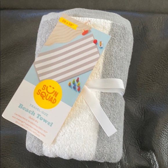 sun squad Other - NWT Sun ☀️ Travel Cabana Striped Beach Towel